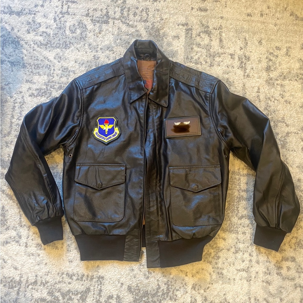 Type A-2 leather flight jacket / AIR FORCE